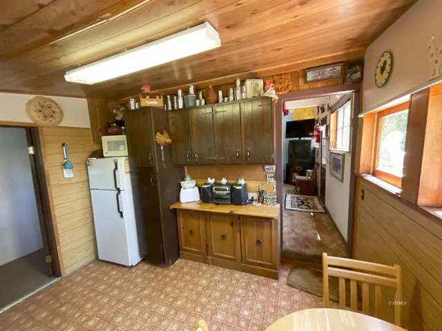 Kitchen towards living room