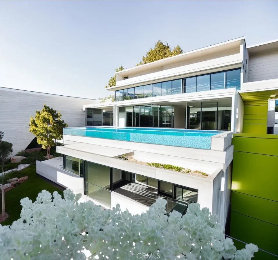 Concept renderings - House is 3 bed 5full bath and 2 half bath. plus office space and 60’ lap infinity pool/jacuzzi, elevator access to all 3 floors from garage.  
Total main house square footage is 3791 (regulation is under 4000sf)