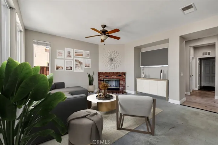 VIRTUALLY STAGED Family Room
