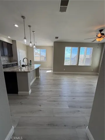 Kitchen and Family Room