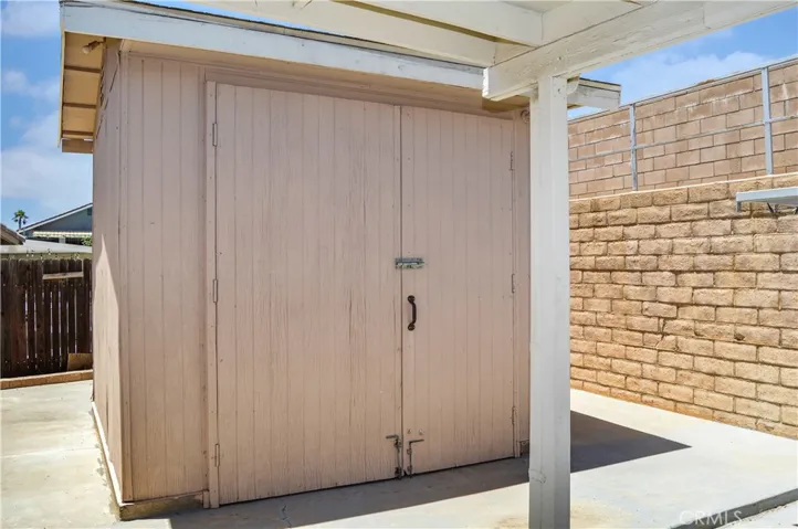 Storage/Hobby Shed with Light, Electricity (including 220v), and Shelving for Projects and Hobbies