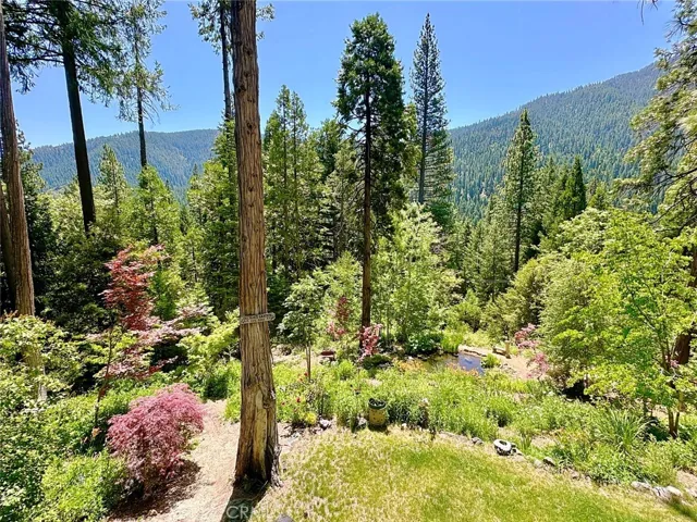 Lushly landscaped with beautiful views.