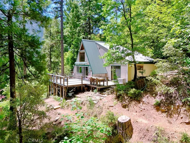 Back View of Cabin