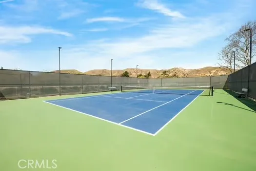 Tennis court.