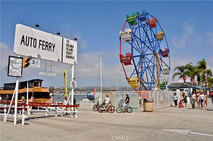 You can visit the Fun Zone in Balboa Island through the Ferry.