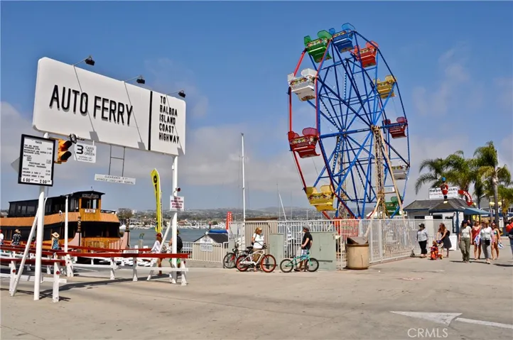 You can visit the Fun Zone in Balboa Island through the Ferry.