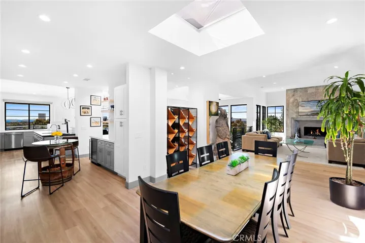 Gourmet kitchen and nook is open to the formal dining Rm.