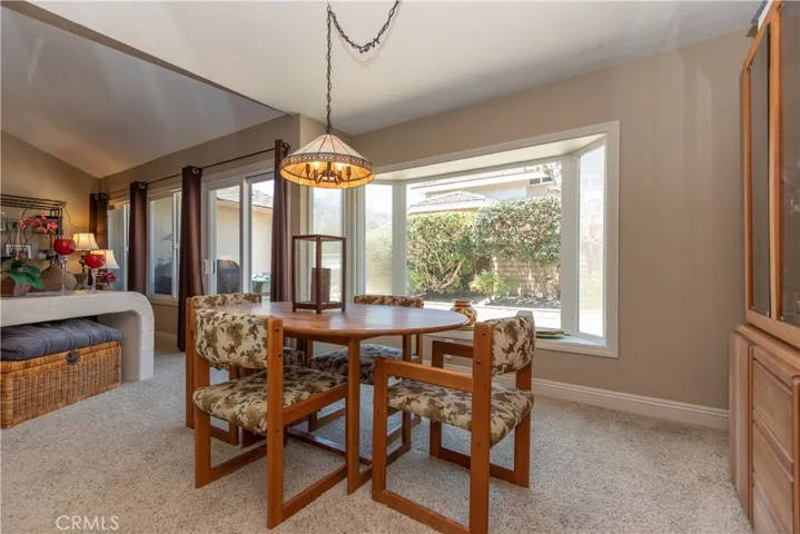 Lovely natural light from the back of the home.
