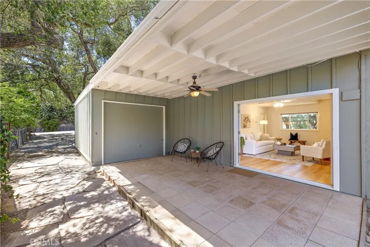 Covered Patio Off Living Room