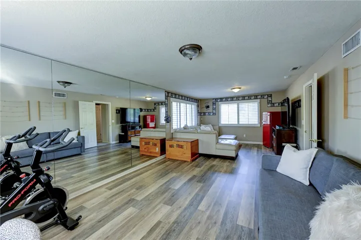 Upstairs bonus room for a variety of activities.