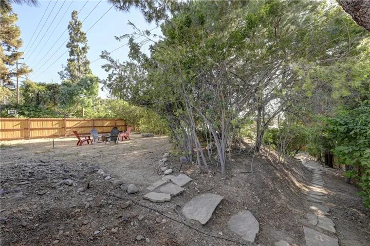 An opportunity to create a fun space on this large lot just footsteps from the pool.