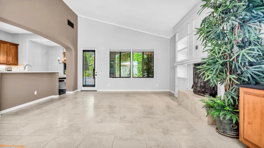 Living room to kitchen