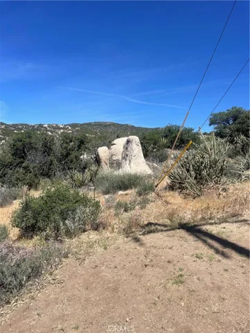 view from the corner marker, on Sweetbush