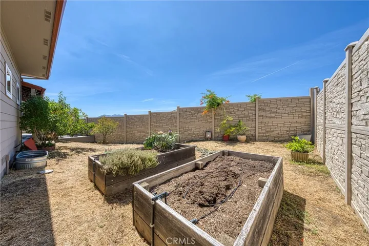 RAISED GARDEN BEDS AND PRIVACY FENCING