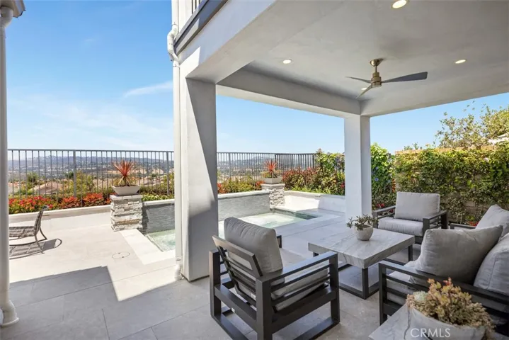 Covered patio