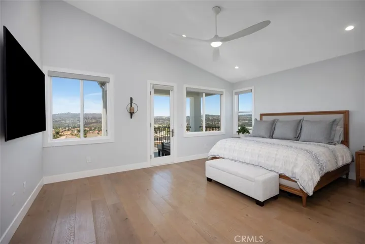 Spacious primary suite