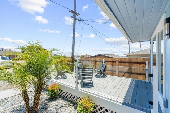 New front deck