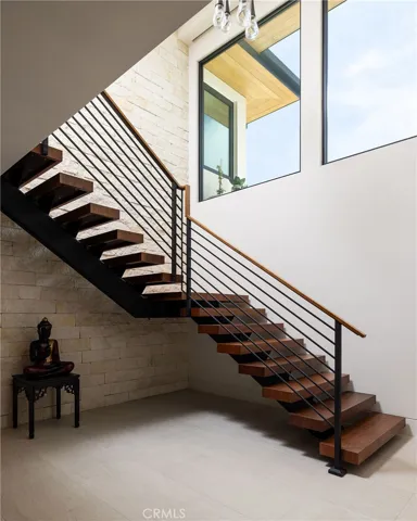 Soft contemporary elements are carried throughout the property, as designed by renowned Brion Jeannette Architecture.