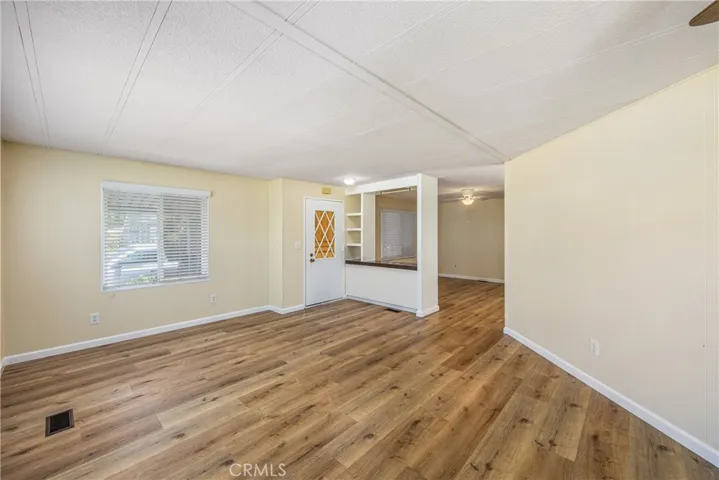 Living Room not staged