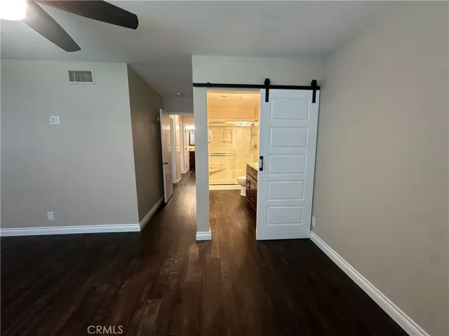 primary bedroom with ensuite bathroom