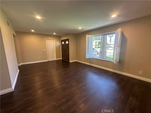 family room/front entry