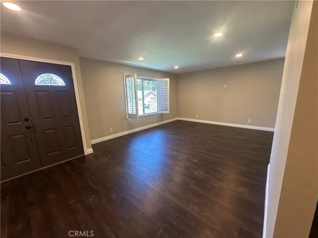 family room/ front entry