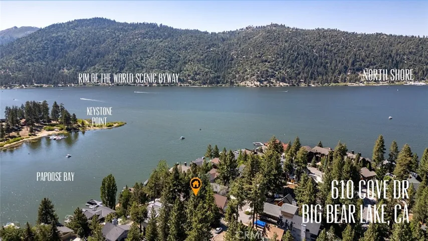 610 Cove Drive, Big Bear Lake, California 92315