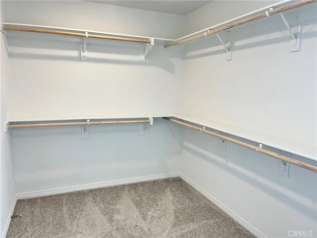 Master walk in closet