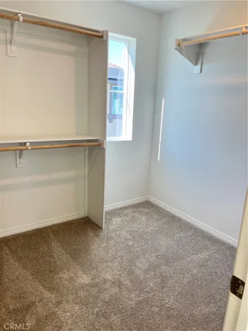 Master walk in closet