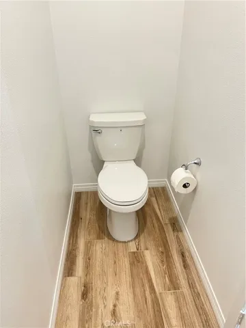 First floor half bath