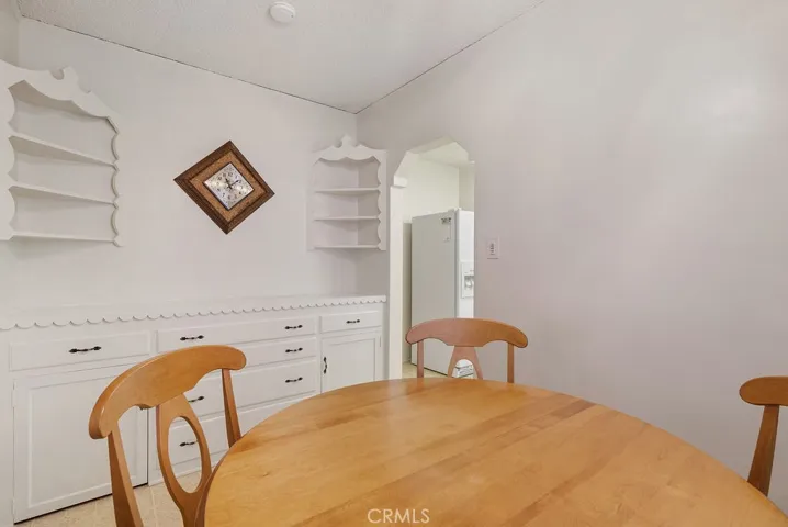Buffet built-ins in breakfast nook