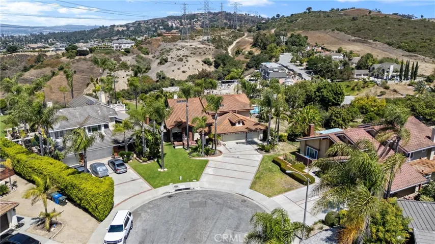 Aerial View of Front of House