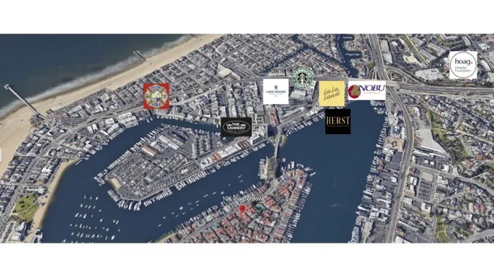 MAP OF LIDO ISLAND AND VILLAGE
