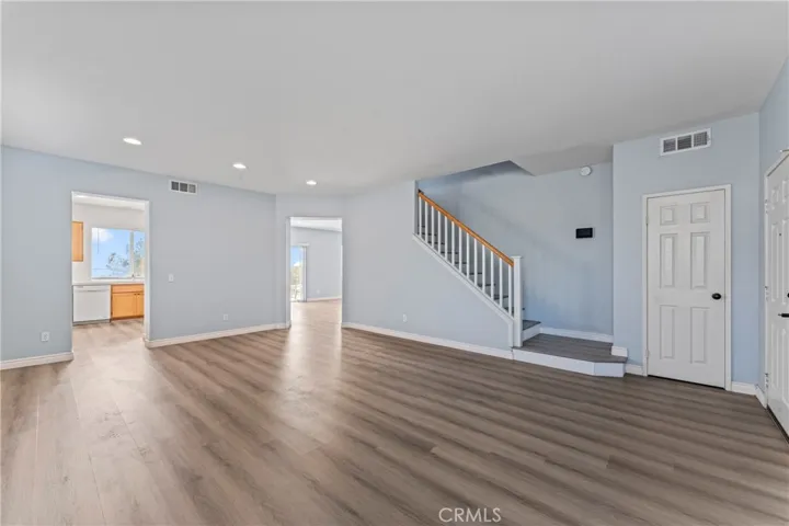 Living room/stairs