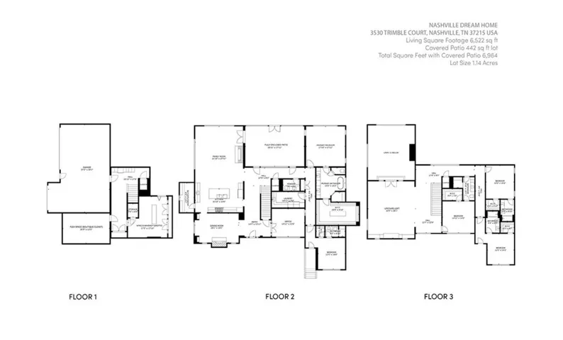 Floor Plan Renderings.