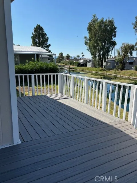 wrap around deck