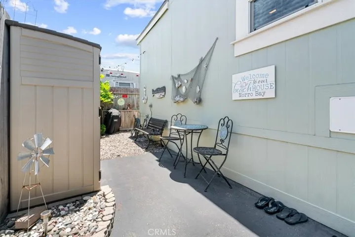 Enclosed yard
