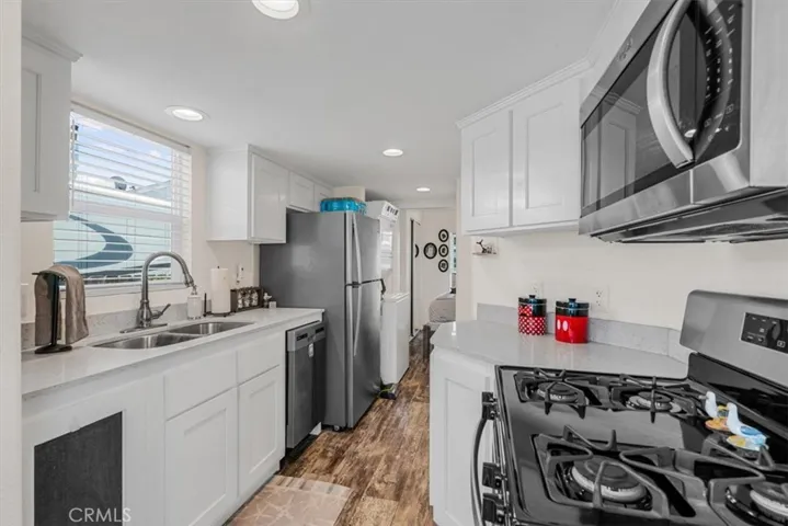 Fully functional kitchen.
