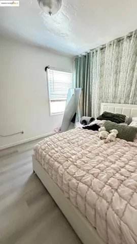 Bedroom with baseboards