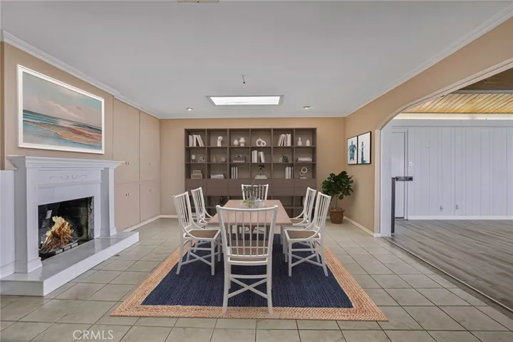 Virtually staged. Agent/broker does not guarantee fireplace operates.