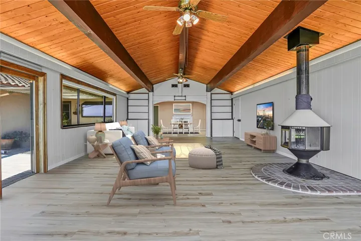Virtually staged. Agent/broker does not guarantee fireplace operates.