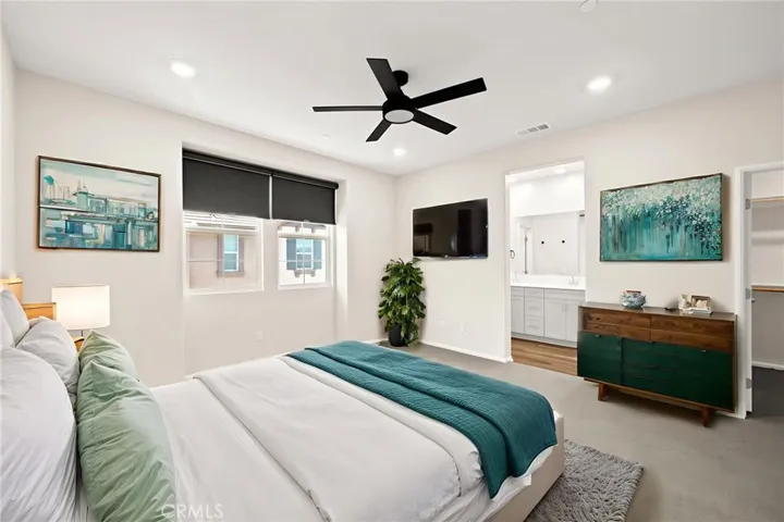 Virtual staging - Master Bedroom