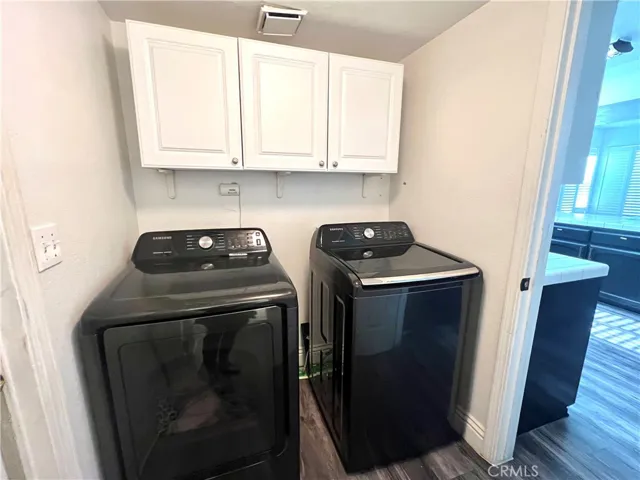 Laundry area