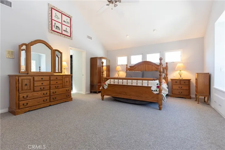Upstairs primary bedroom