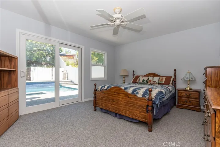 Main floor primary bedroom