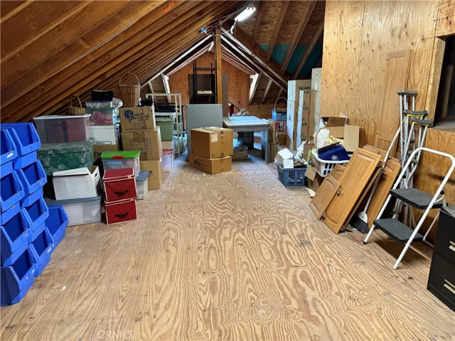 Gigantic walk-up attic area