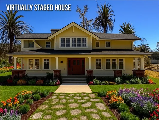 Virtually staged home