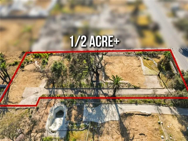 23,962 sq ft lot in Altadena with zoning and permits for 2 houses on a lot
