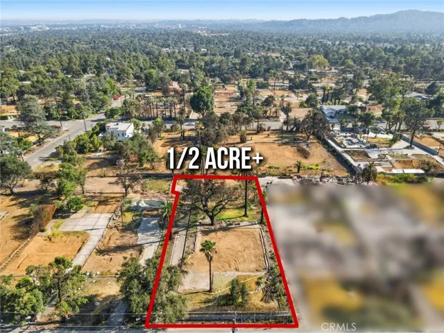 23,962 sq ft lot in Altadena with zoning and permits for 2 houses on a lot
