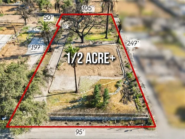 23,962 sq ft lot in Altadena with zoning and permits for 2 houses on a lot